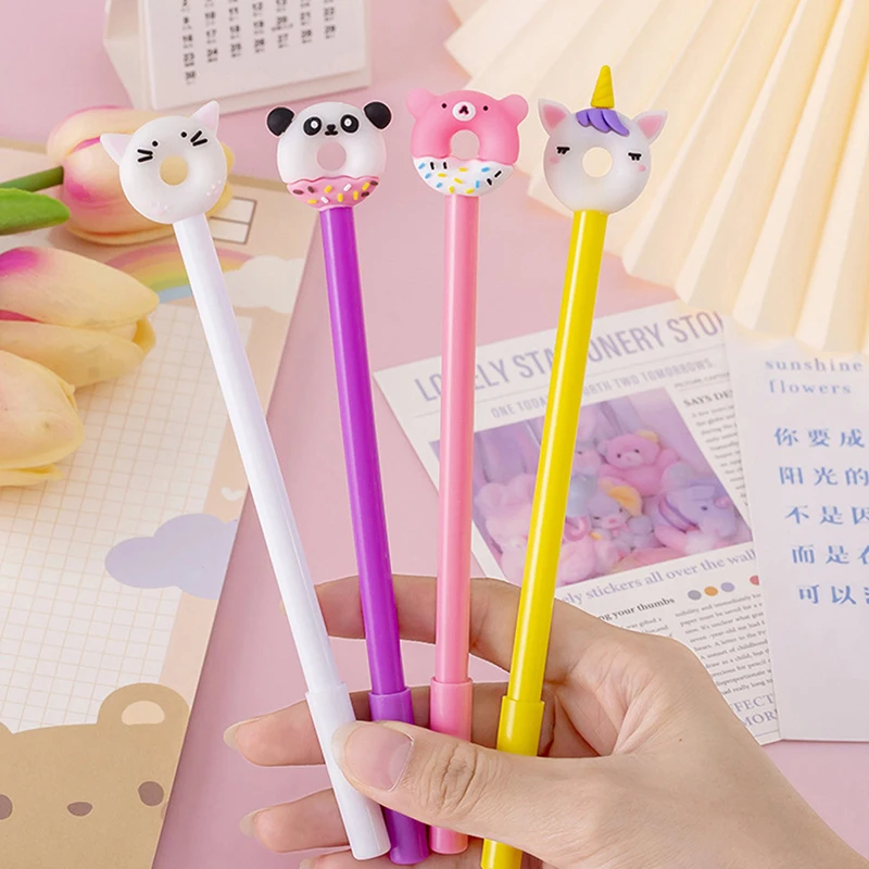

1 Piece Stationery Cute Donut Animals School Office Kawaii Supplies Creative Stationery Sweet Lovely Pretty Gel Pen