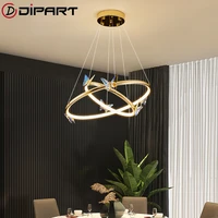 nordic led butterfly crystal ceiling gold lamp bedroom ceiling light living room lights fixture ceiling lamp modern chandeliers