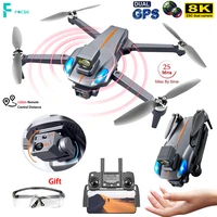 k911 gps drone 4k professional 6k 8k dual hd camera fpv aerial photography obstacle avoidance brushless foldable quadcopter toys