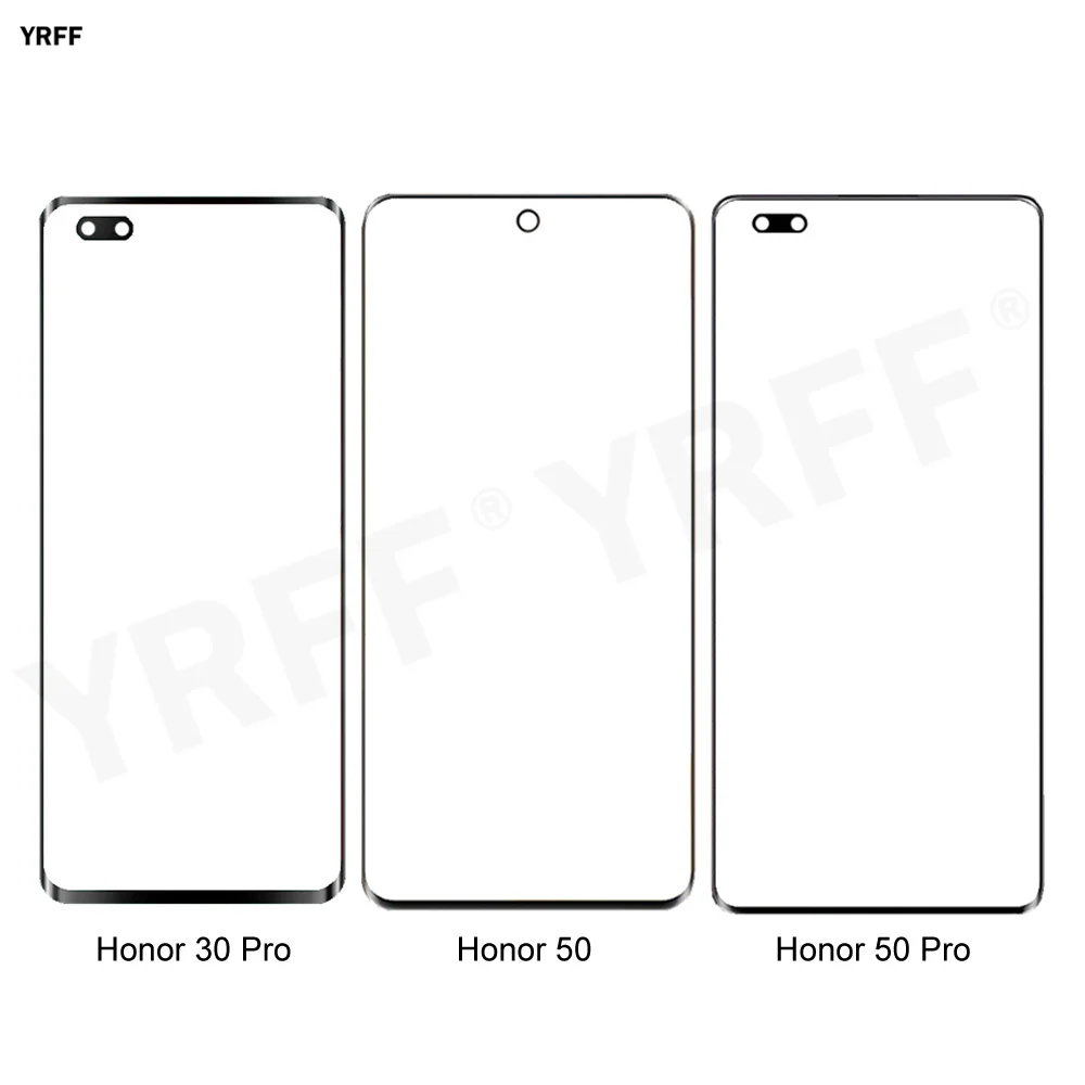 for huawei honor 50 pro30 pro front glass touth panel no touch screen mobile phone repair assembly parts free shipping free global shipping
