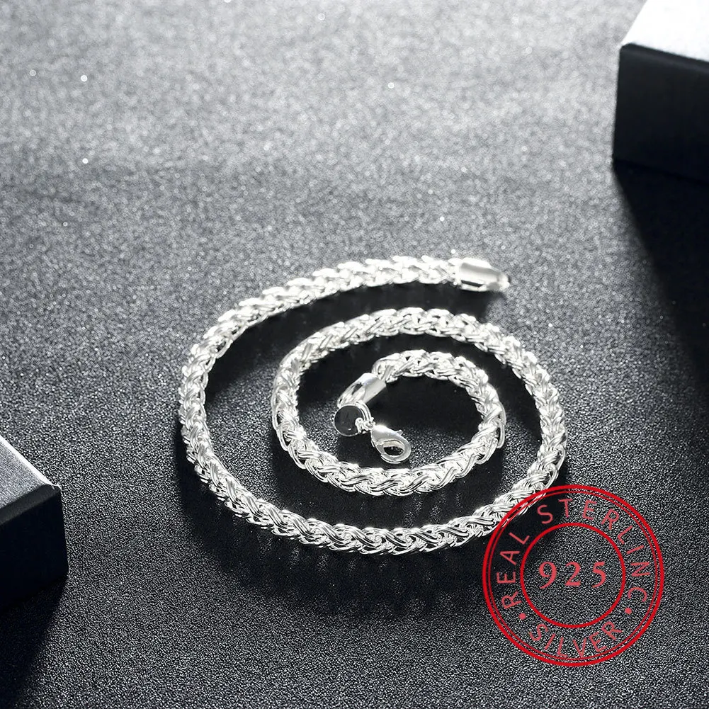 

Цепочка из серебра 925 пробы, 6 мм, 20 дюймов