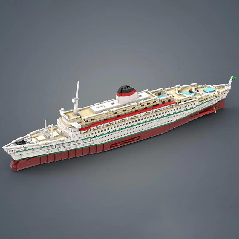 2489 шт. MOC Leonardo Da Vinci лодки модель строительные блокиT сборка развивающие кирпичи