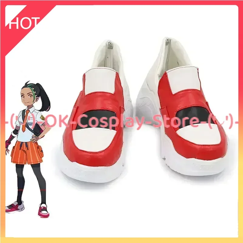 Обувь для косплея Nemona из искусственной кожи обувь Хэллоуина карнавальные сапоги