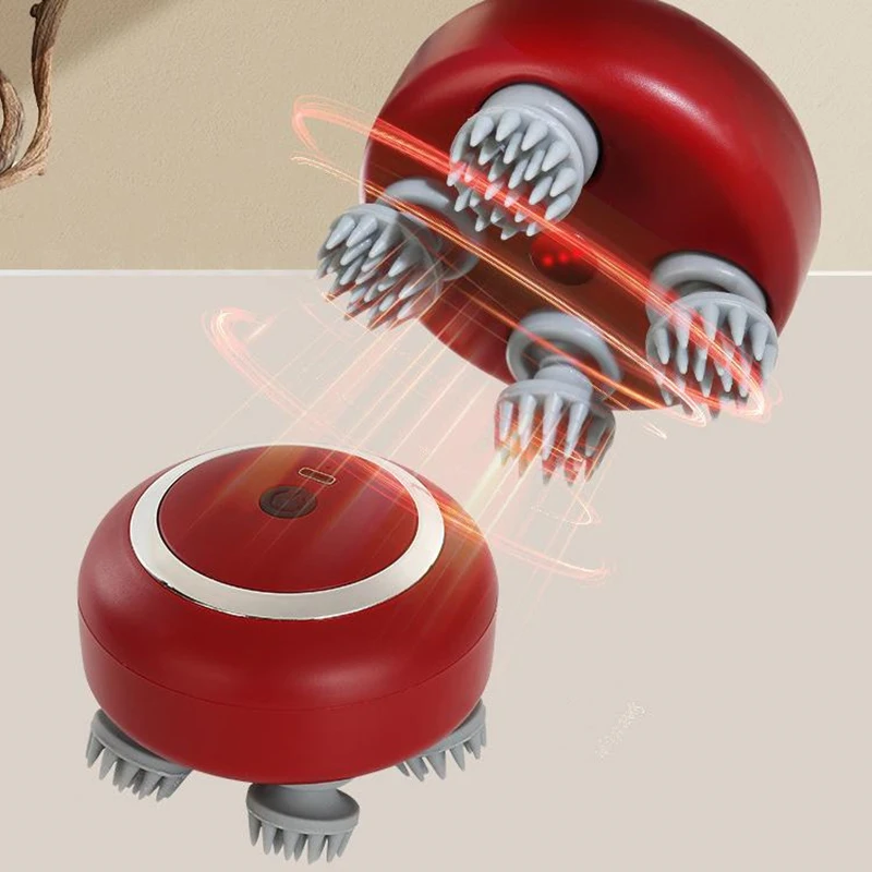 Многофункциональный электрический массажер для тела плеч ног рук шеи глубоких