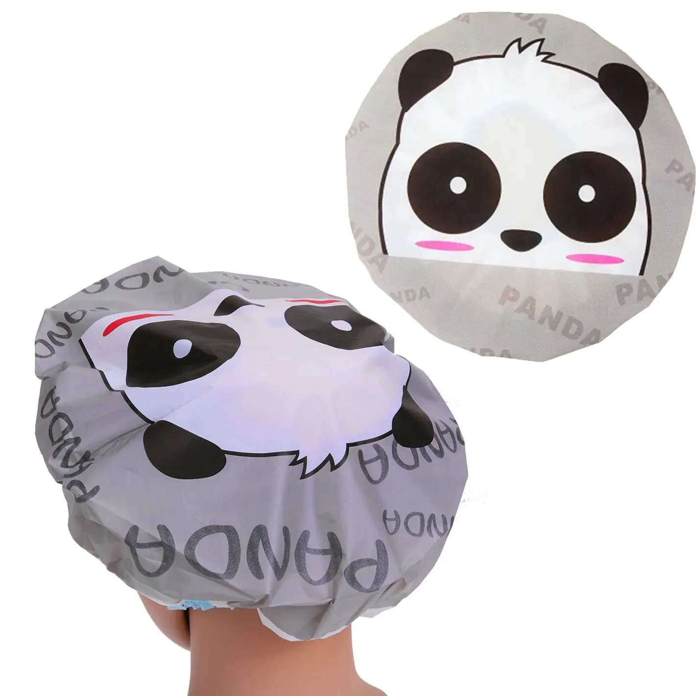 

Шапочка-тюрбан для быстрой сушки волос, водостойкая, с мультяшным принтом