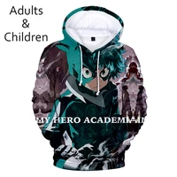my hero men 3d hoodies print my hero academia sweatshirts kids spring autumn hooded men women 3d hoodies cool boys girls clothes