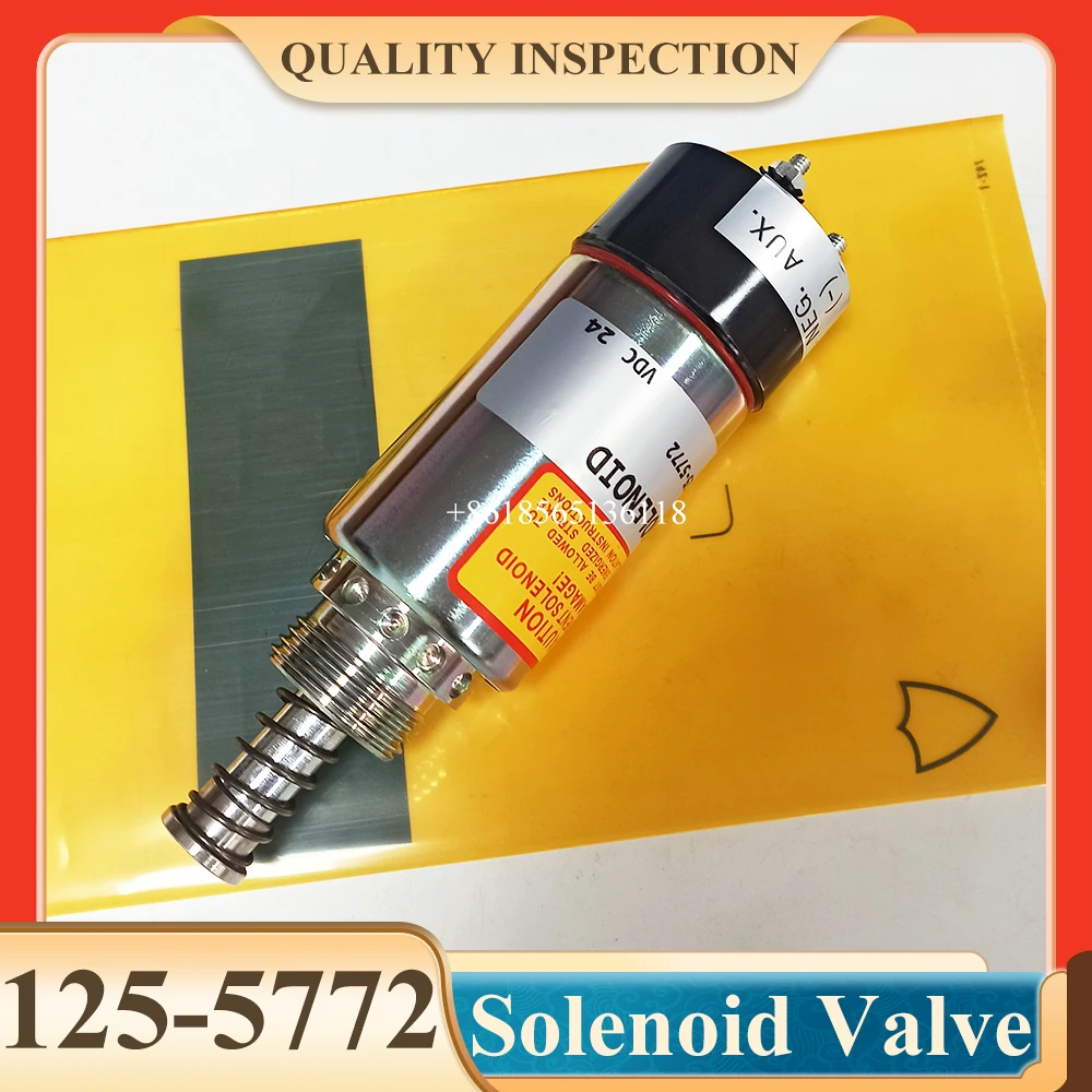 12 В/24 В 125-5771 125-5772 Φ 9X-5312 7C-9458 для Caterpillar 3114 3116 3126 электромагнитный клапан останова