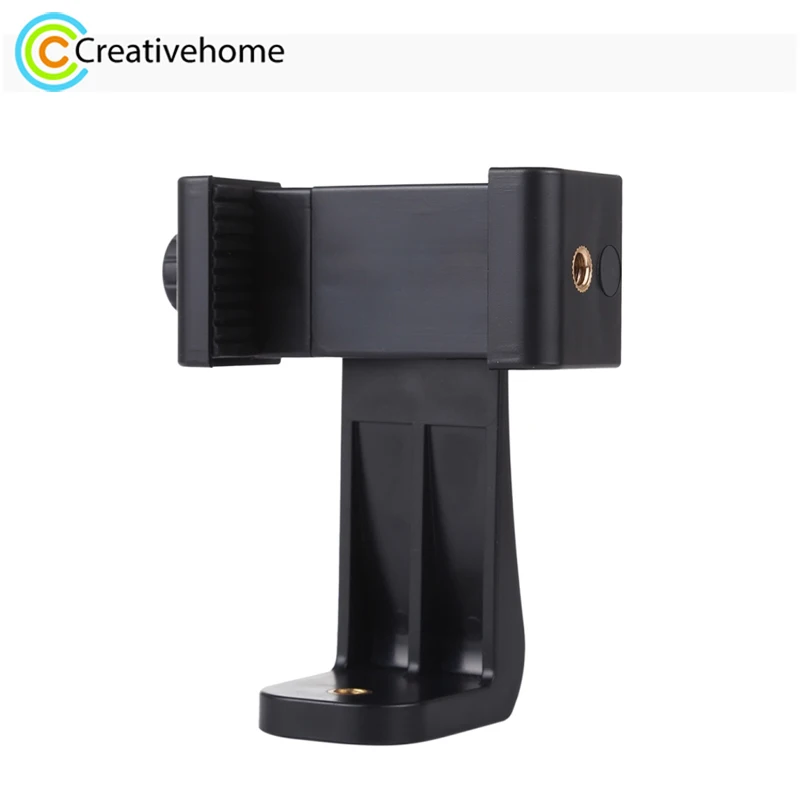 Универсальный вертикальный держатель-зажим PULUZ для смартфона, вращающийся на 360 градусов кронштейн, ширина телефона: от 5,4 см до 9 см