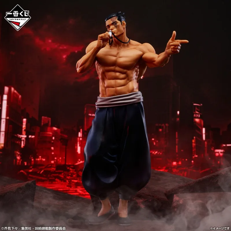 Фото В наличии: Оригинальные фигурки Bandai Jujutsu Kaisen Ichiban Kuji — Итадори Юдзи, Тодо Аой, Махито. Аниме-фигурки, модели, игрушки, украшения, подарки. №5