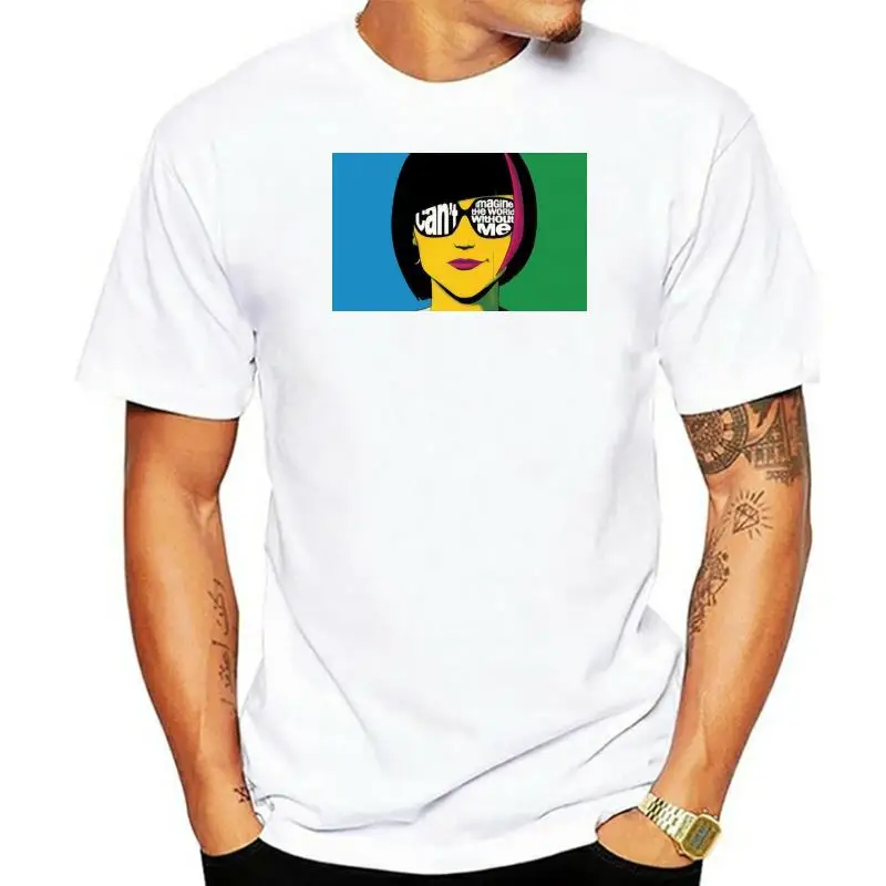 

Can'T Imagine The World Without Me Retro Unisex T-Shirt Round Neck Tee Shirt