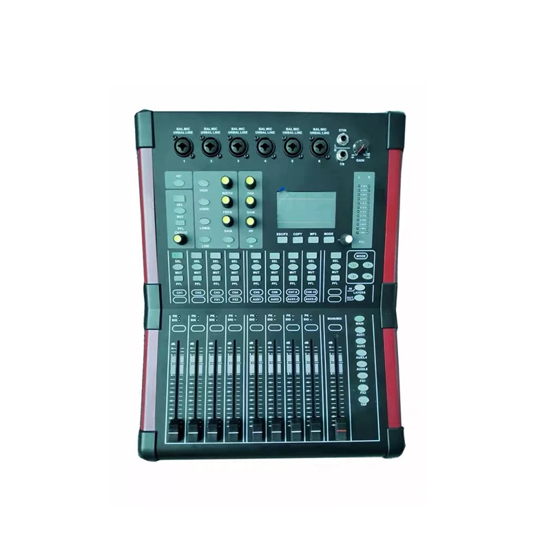 

OEM Professional 12ch 16ch 20ch 24ch 32CH audio mixer digital console with iPad Controllability