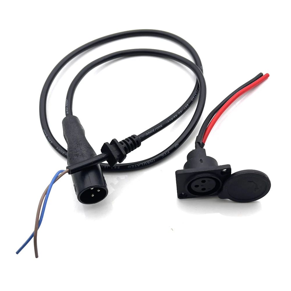 

Lithium Li-ion Battery eBike Balance Car Charging Plug Charger Interface Cable Wire Connector Universal Service Parts Socket