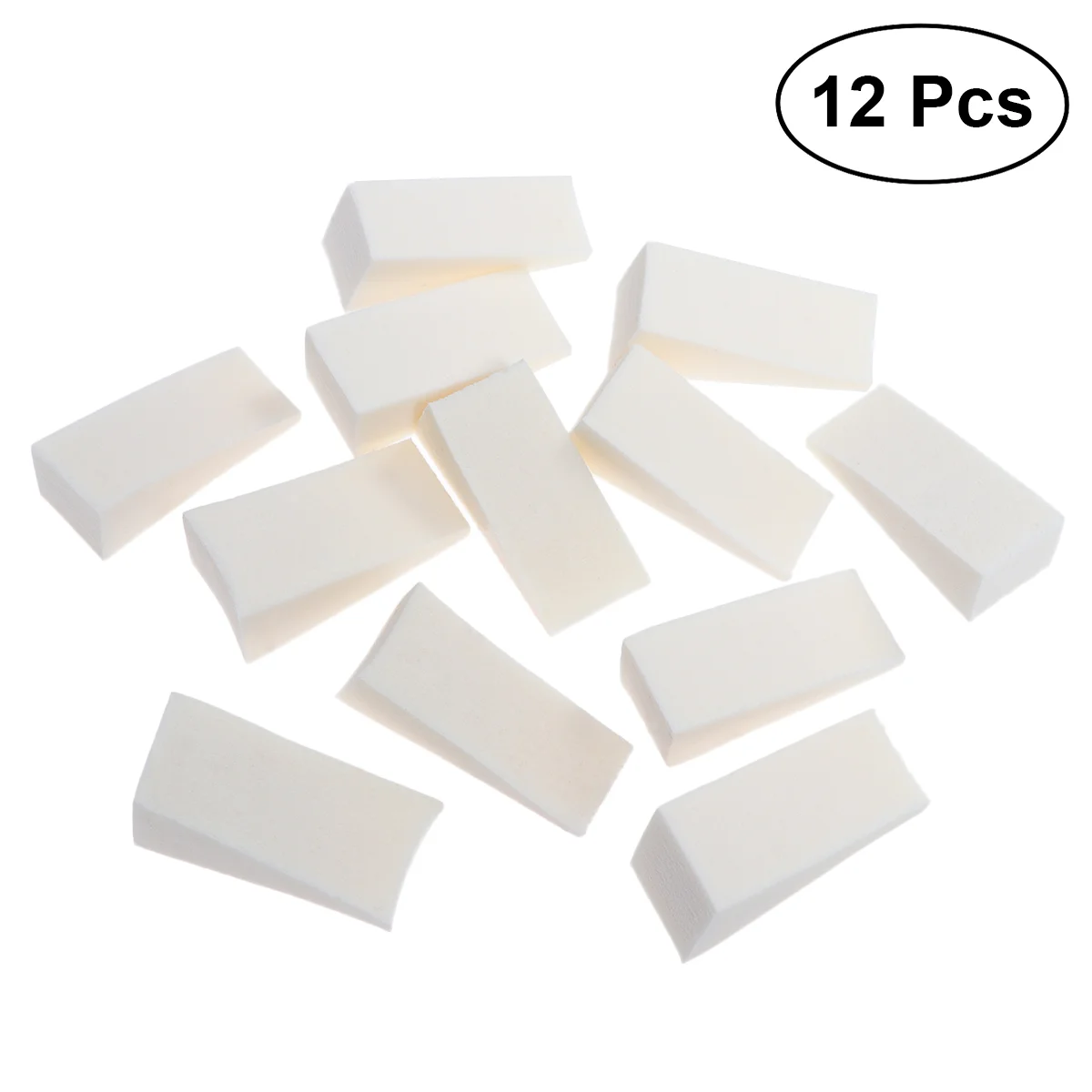 

12pcs Nails Block Dead Skin Remover Nail Art Sponges for Manicure Pedicure Nail Color Fade Manicure