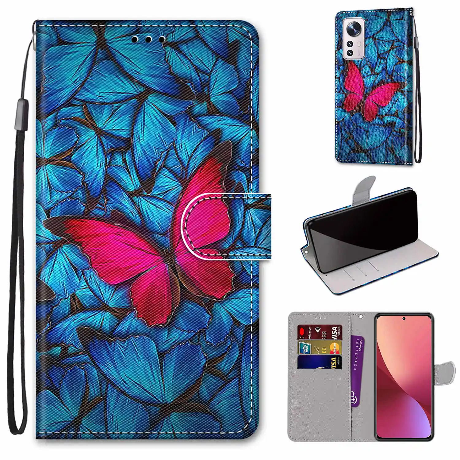 Чехол для Nokia 6 3 G20 G10 G21 G11 чехол C01 Plus/G60 5G кожаный чехол-бумажник с рисунком 5 4