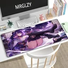 Большой многоразмерный коврик для мыши Raiden Shogun 40*80 см, геймерская мышь Beelzebul Genshin, большой коврик для клавиатуры и мыши, коврик для мыши для ноутбука