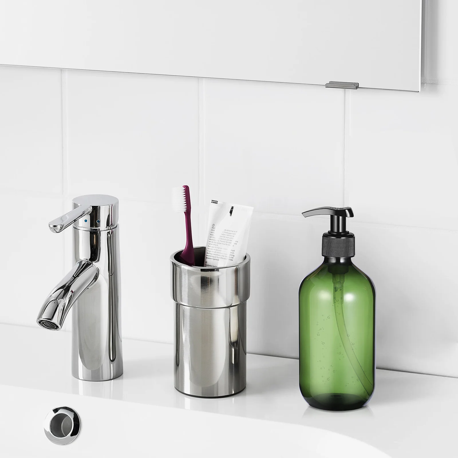 Beaupretty 2 шт. 300 мл пустая бутылка для шампуня непрозрачная универсальная с насосом