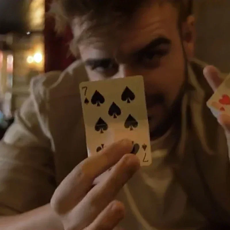 Французский поцелуй Джулио Монторо карточка магический трюк реквизит аксессуар