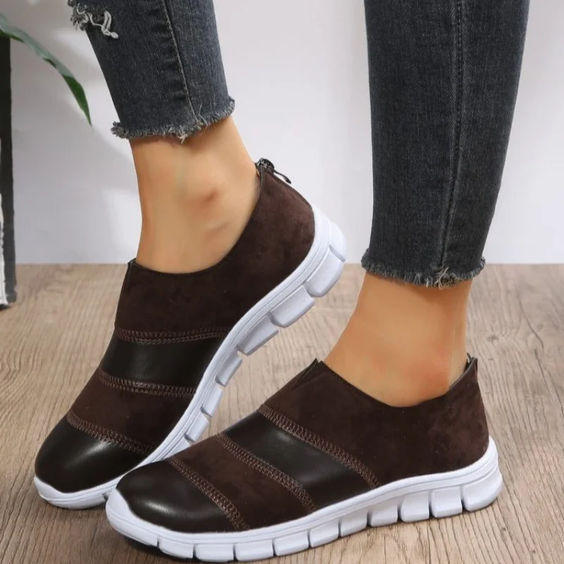 

Women's Shoes 2022 Four Seasons Loafers Large Size 36-43 Years Old Middle-aged and Elderly Flat Mother Shoes Mixed Colors