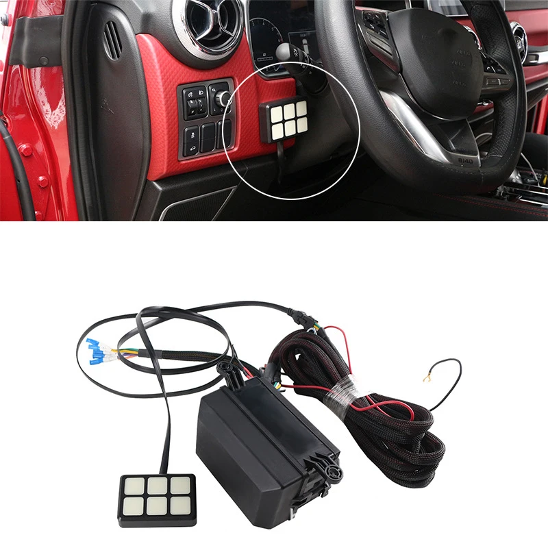 6 кнопочный переключатель панель реле система цепи управления для Jeep Wrangler лодка