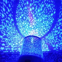 colorful led projection lamp aa batteries night lamp projector starry sky star moon night light children kids baby sleep lights