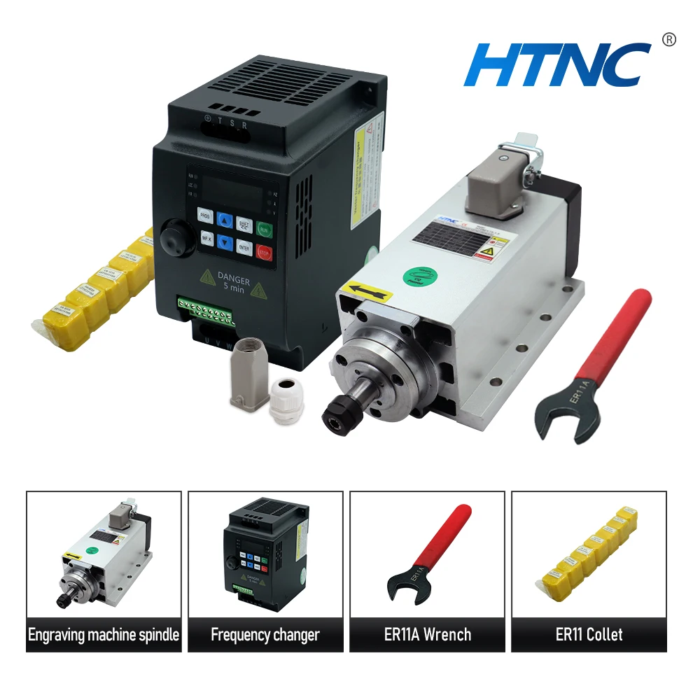 Новое поступление 1.5 кВт Шпиндельный двигатель с ЧПУ 220v 24000rpm ER11 шпиндель 1500 об/мин