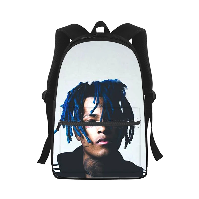 Xxxtentacion Rapper Men Women Backpack 3D Print Fashion Student School Bag Laptop Backpack Kids Travel Shoulder Bag