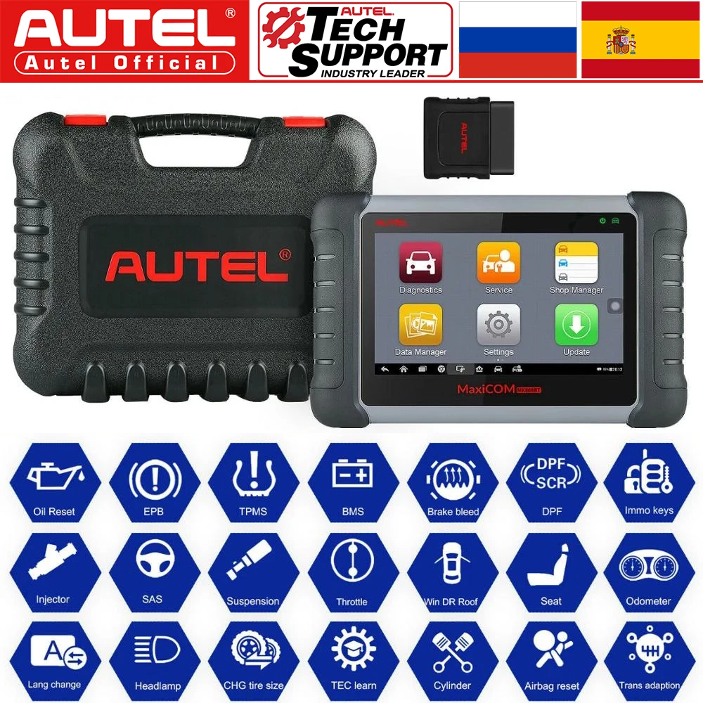 	Autel MaxiCOM MK808BT OBD2 Sca	