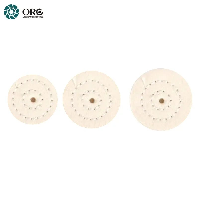 ORO Мини сшитые баффы из хлопка 12 шт. 19/22/25 мм