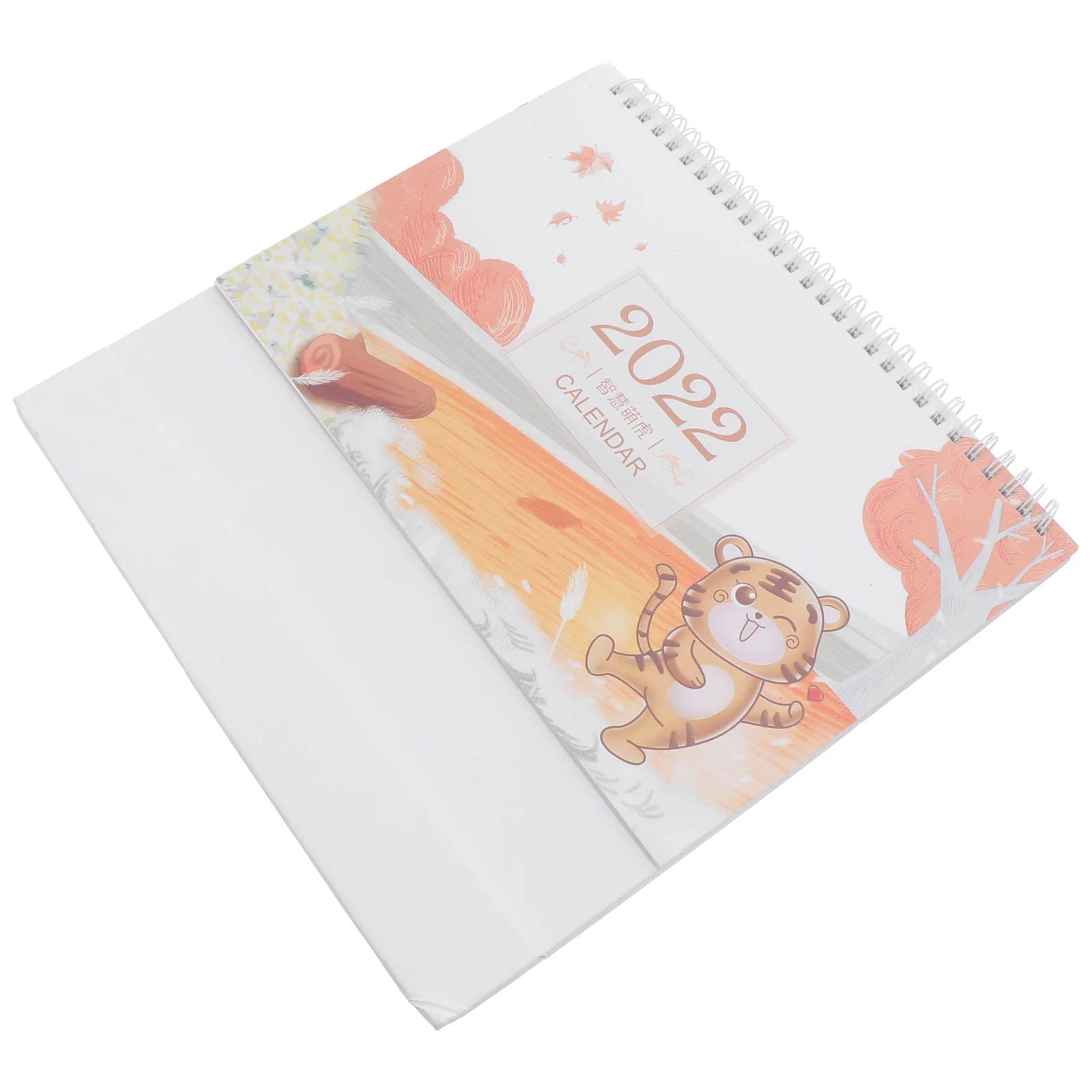 

1pc Desktop Calendar Decorative 2022 Calendar Desktop Adornment for Home