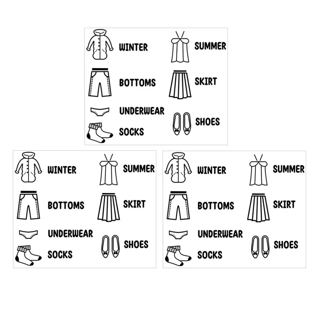 

3 шт., наклейки для шкафов