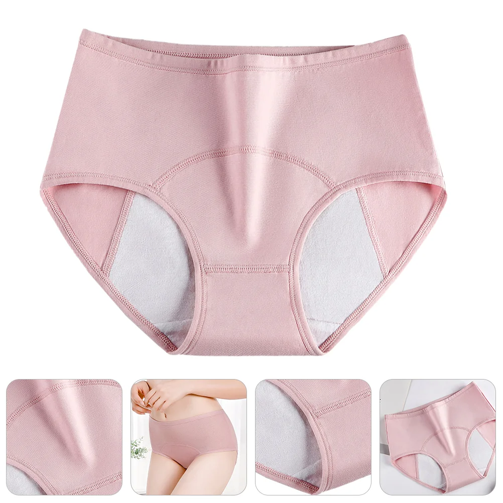 Женские менструальные брюки с защитой от протечек средней посадки