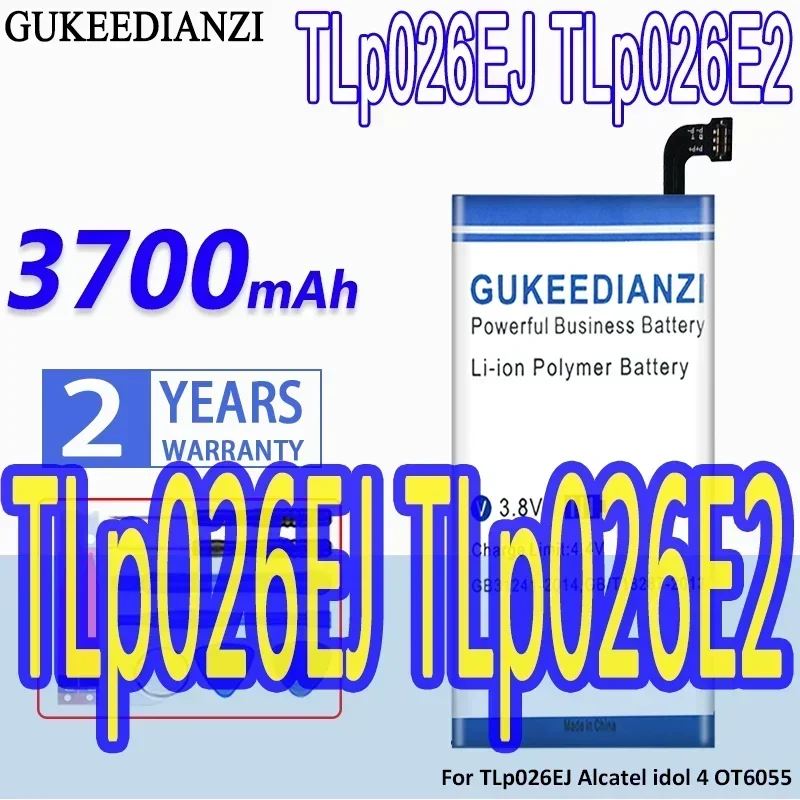 Аккумулятор GUKEEDIANZI 3700 мАч TLp026E2