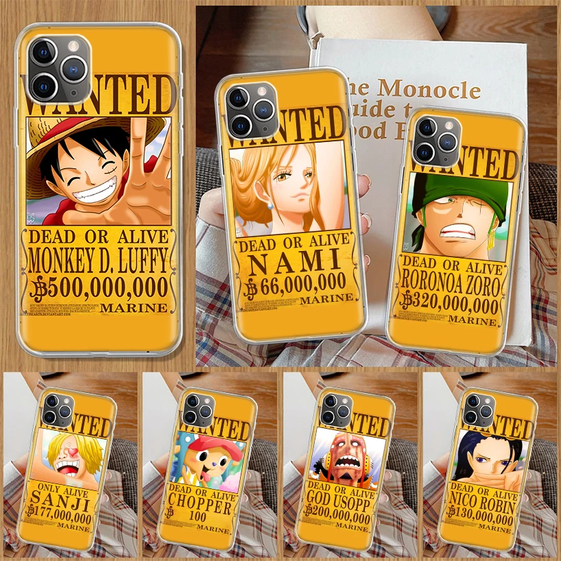 

One Piece manga Sauron Phone Case For Apple iPhone 11 13 12 Pro XS Max XR X 7 8 6 6S Plus Mini 5 5S SE Soft Back Shell Cover Coq