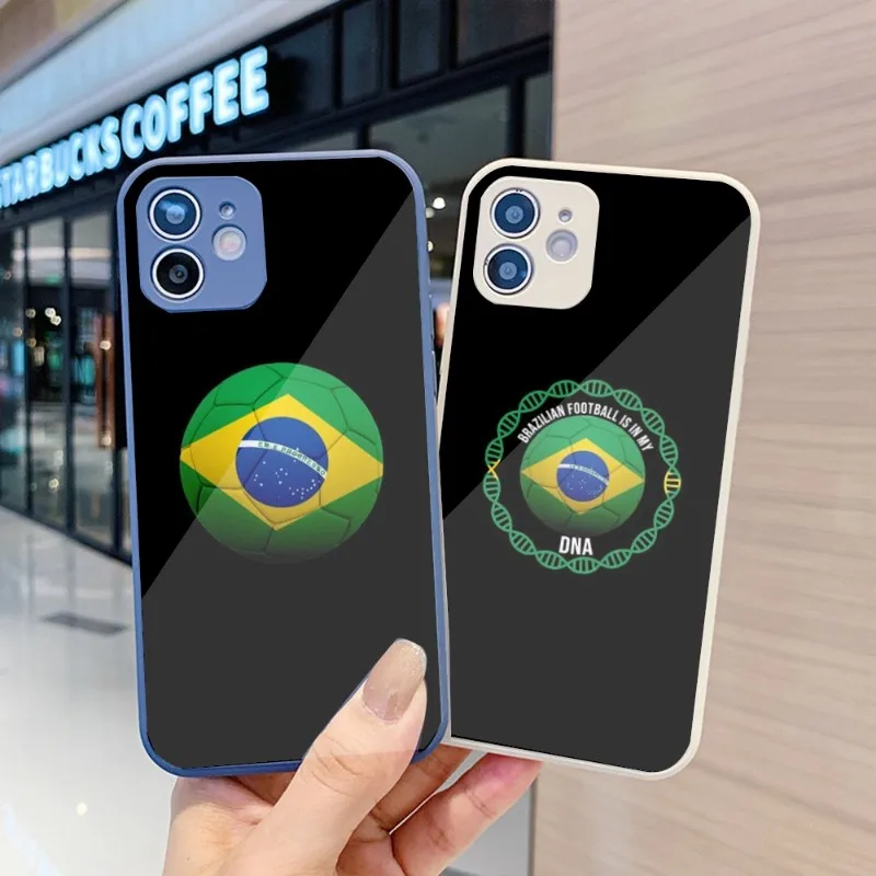 

Чехол для телефона с изображением футбольных фанатов для IPhone 14, 13, 12, 11 Pro Max, X, XR, XS, 8, 7 Plus, цветной телефонный чехол из жидкого стекла