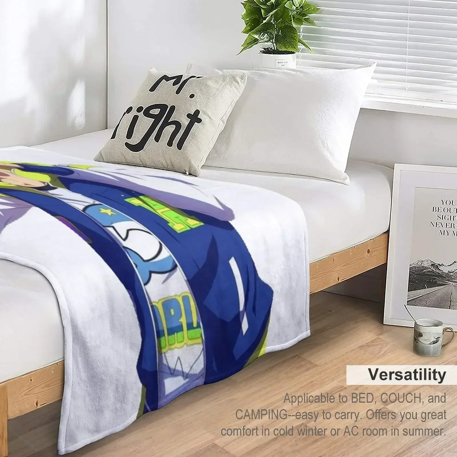 Одеяло Haruka Nanase роскошное одеяло для дивана тонкие одеяла декоративные диванов