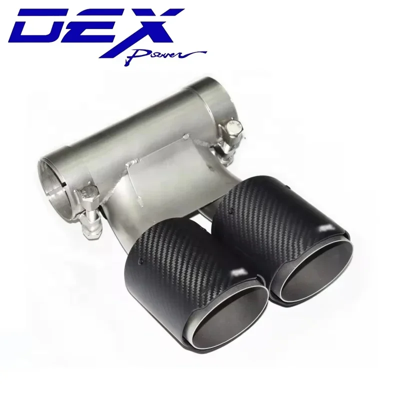 Для 08-23 Cayman 981 987 718 Boxster прямоугольный глушитель из нержавеющей стали модернизация