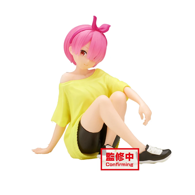 

Original Re:life In A Different World From Zero Ram Fitness Clothes Cartoon Figure Pvc Model Toy Collectibles Anime Figure Model