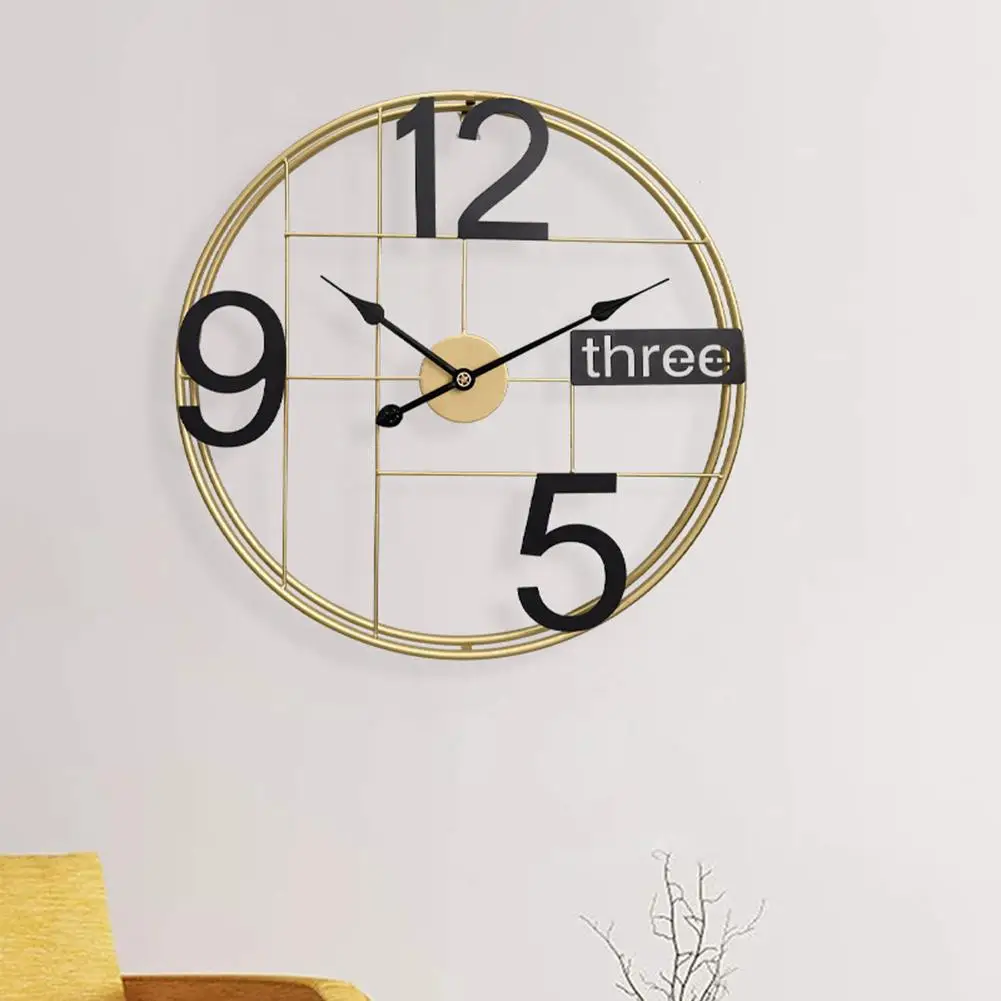 

Большие настенные часы с цифровым знаком, винтажные настенные часы в стиле ретро, промышленные часы для комнаты, дома, кухни, спальни, офиса, школы