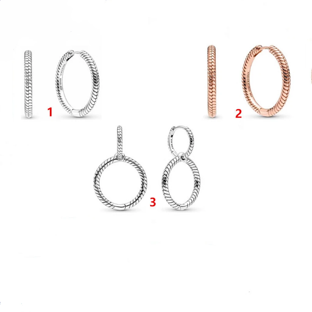 

pan s925 Silver Stud Earrings Charm Stud Earrings 299532C00