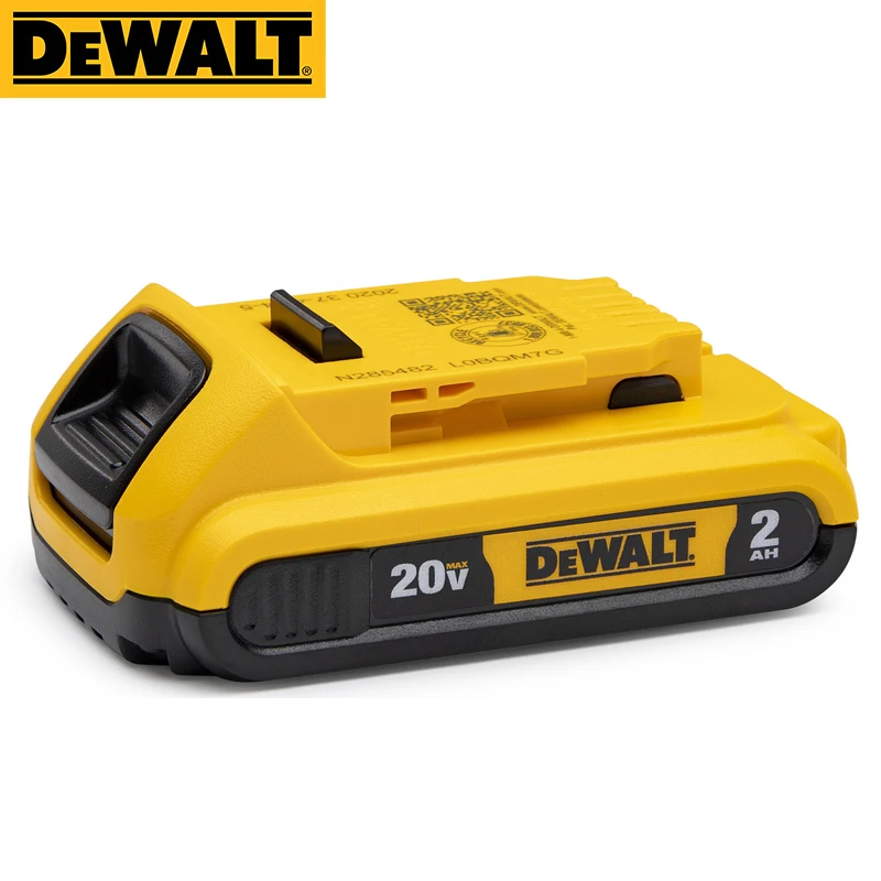 

Оригинальный аккумулятор DEWALT 20 в 2,0 Ач, компактный литиевый аккумулятор DCB183 DCB203