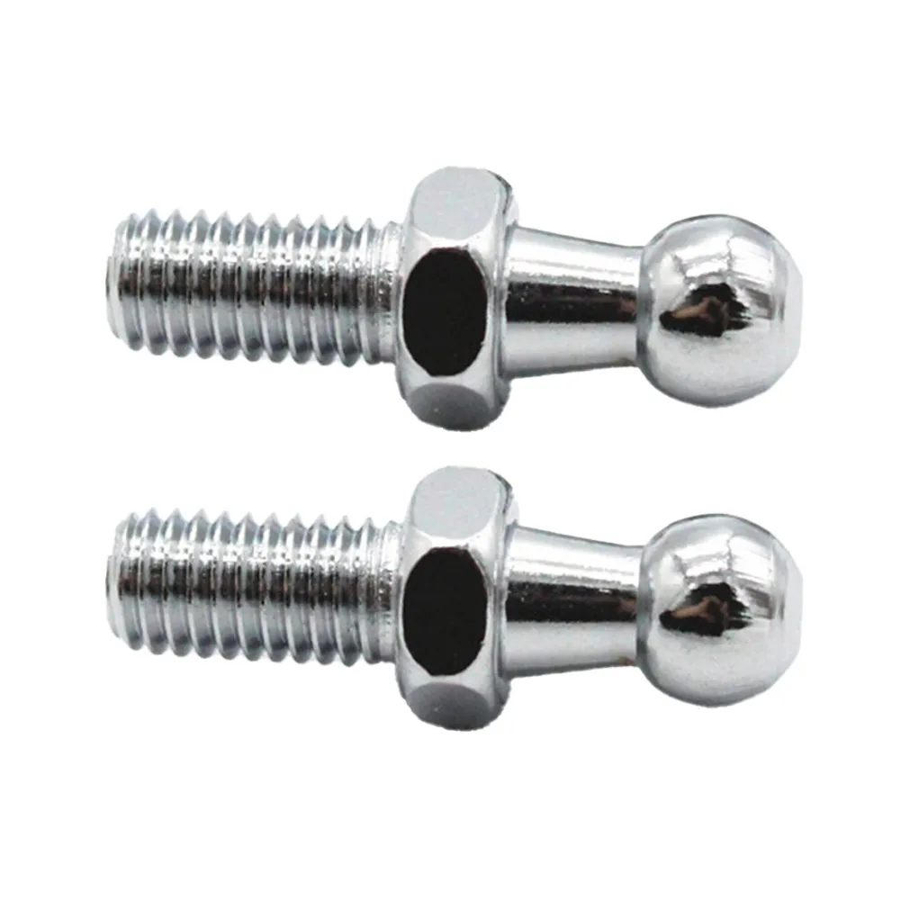 

10mm Ball Stud 2pcs Bolt Bolt Ended Gas Struts Hatch Screw Self Tapping