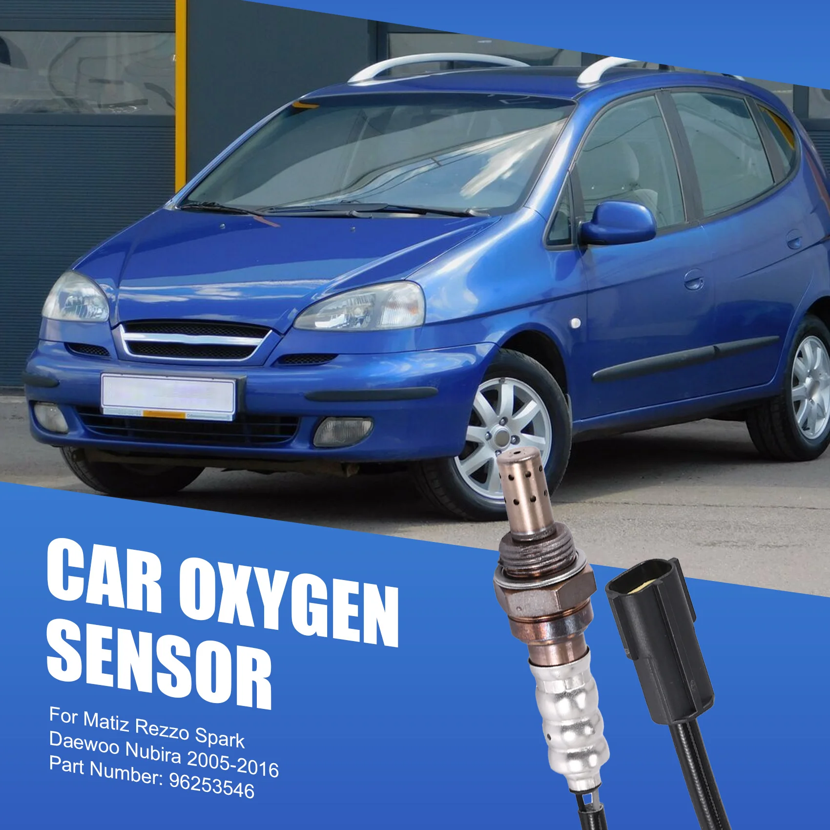Фото Датчик кислорода для Matiz Rezzo Spark Daewoo Nubira 2005-2016 96253546-M53K №3