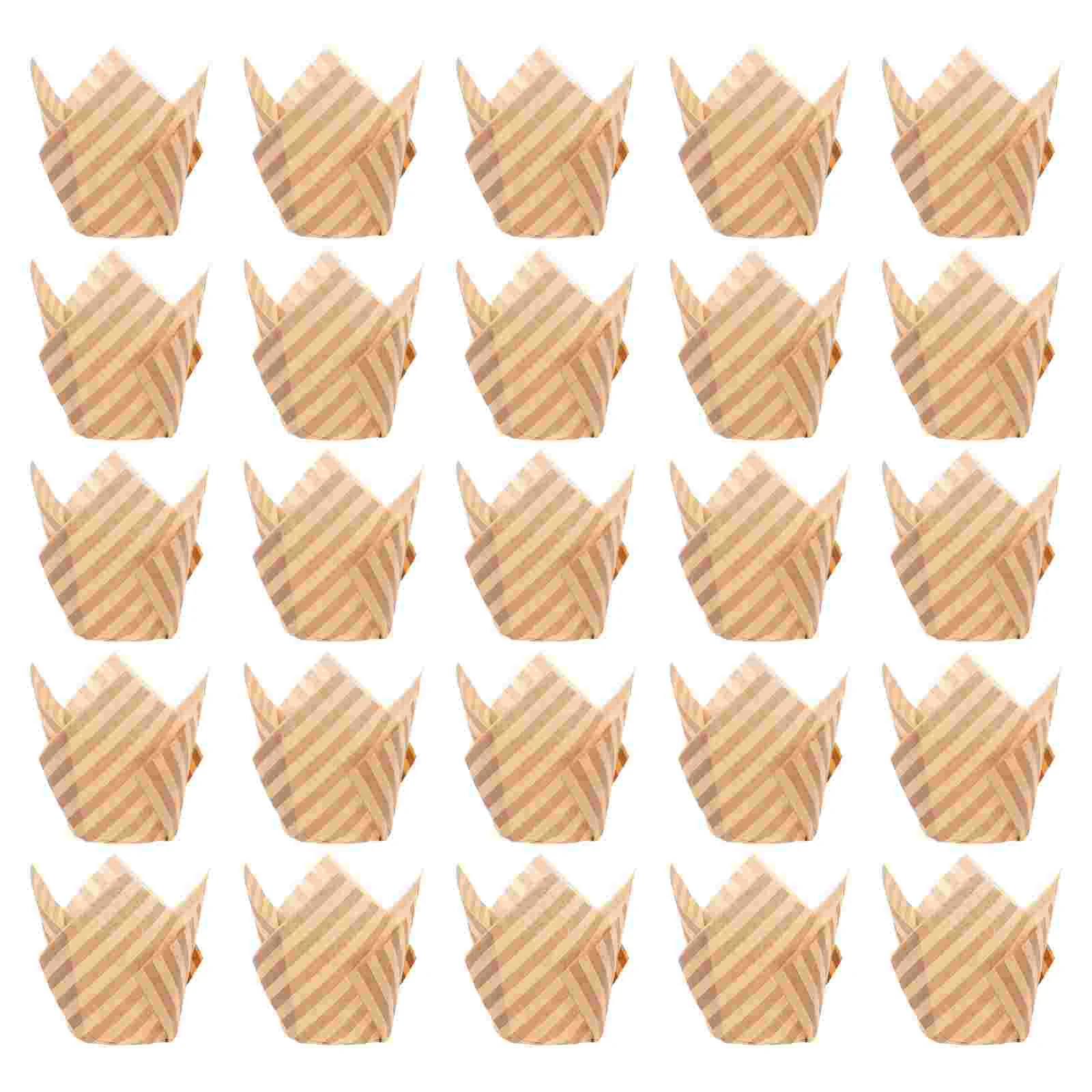 

Cupcake Baking Paper Cups Liners Muffin Tulip Wrappers Liner Cup Wrapper Small Flower Cake Mini Dessert Pan Holders Shaped