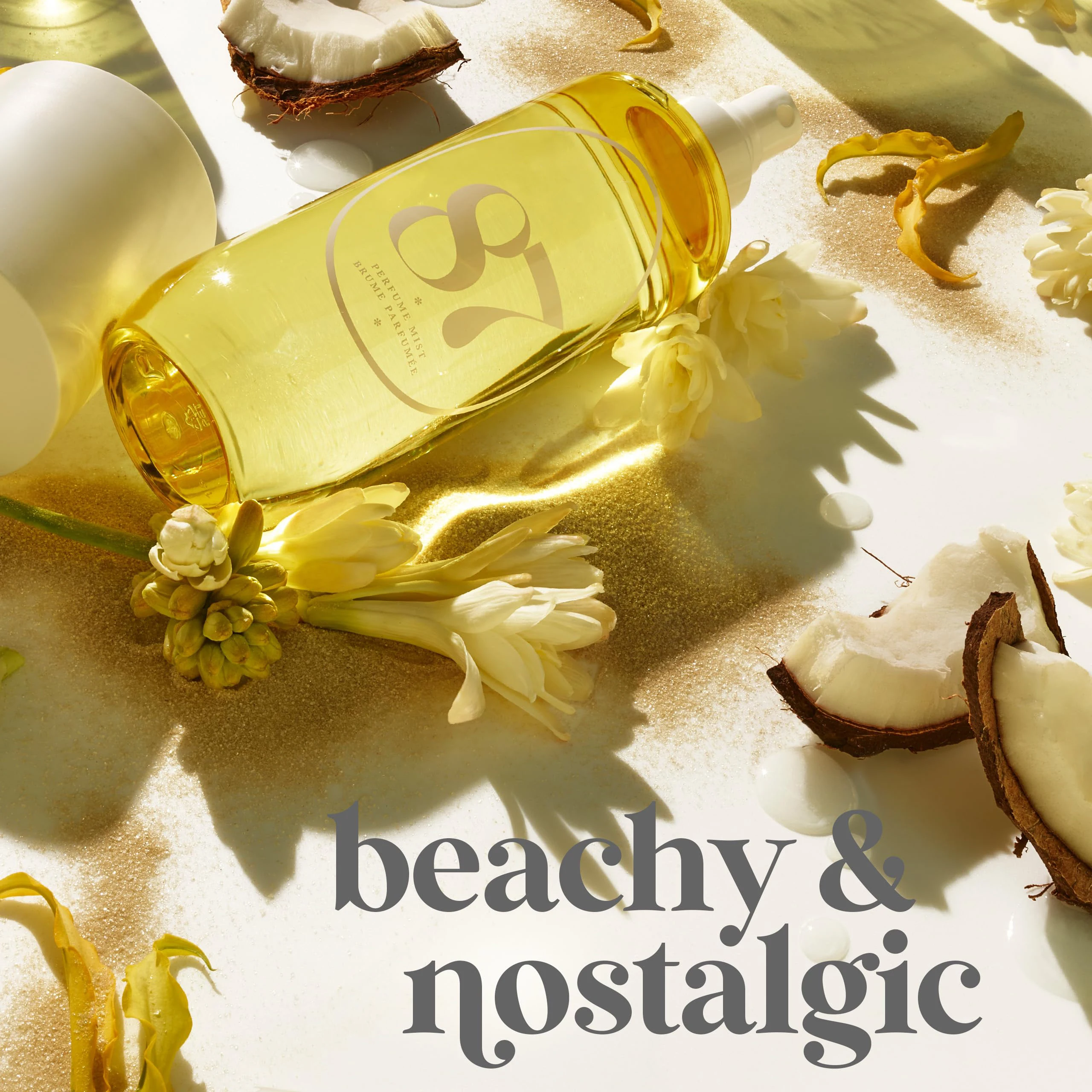 Духи для тела женские спрей стойкий с ароматом волос и натуральный фруктовый