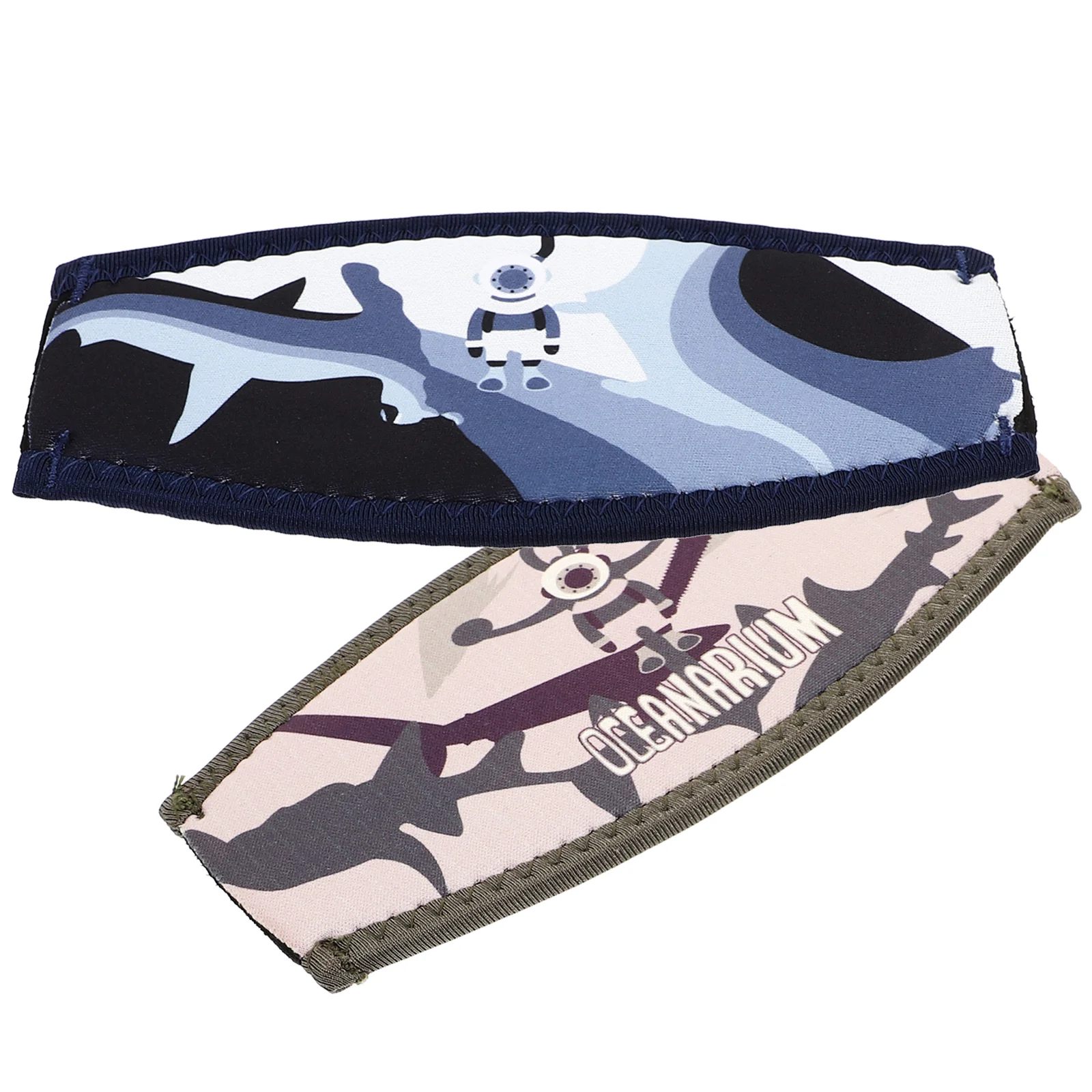 2 шт. чехол для дайвинга портативные чехлы на ремни очков плавания декоративная