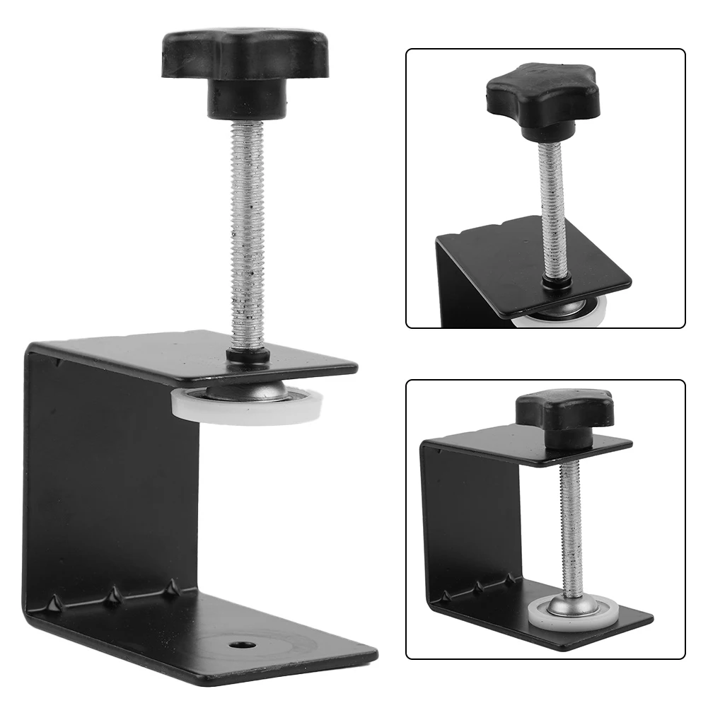 

1/2PCS Woodworking Adjustable Stainless Steel Drawer Front Installation Clamps Electrostatic Spraying Process Cabinet Tool Jig