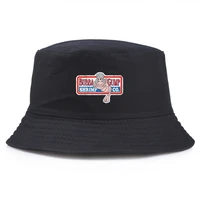 trend retro 1994 bubba gump shrimp co bucket hat panama cap forrest gump cosplay print hip pop caps men and women sun visor hat