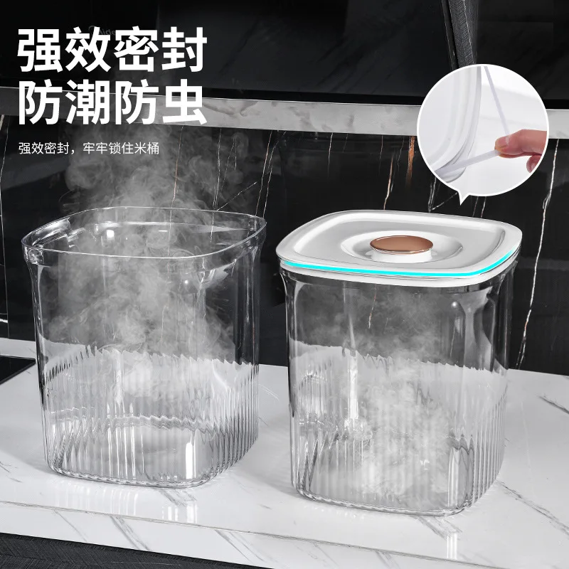 5 кг коробка для хранения риса диспенсер прозрачный устойчивый к насекомым