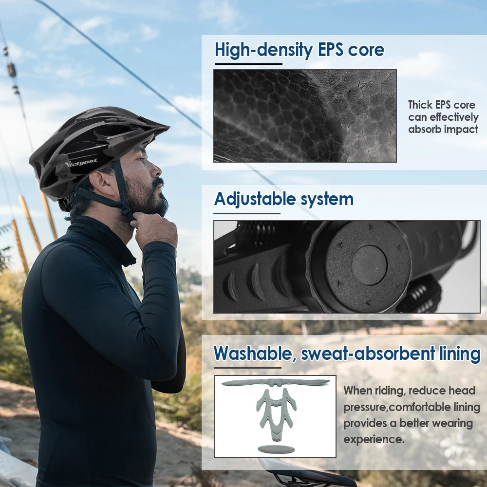 Шлем VICTGOAL для езды на велосипеде шлем