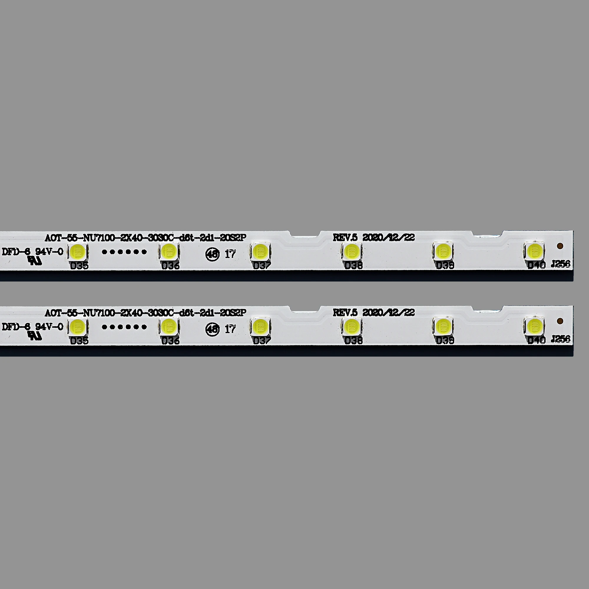 2pcsLED backlight strip 40 LED for Sam sung 55 